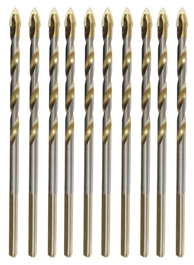 Inditrust مجموعة رؤوس حفر سيراميك من إنديتراست مصنوعة من كربيد التنجستن للبلاط والزجاج والرخام والخشب (6 مم، 10 قطع) - Image 1